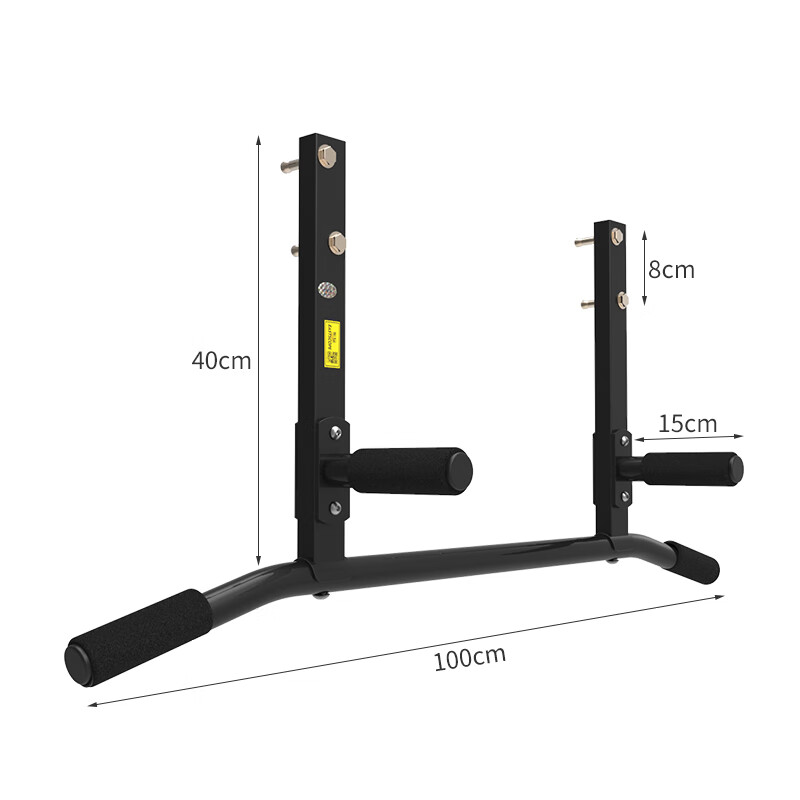 Dongji beam side beam surface pull-up device wall punch swing horizontal bar rack indoor home fitness K130-1 semi-straight bar type