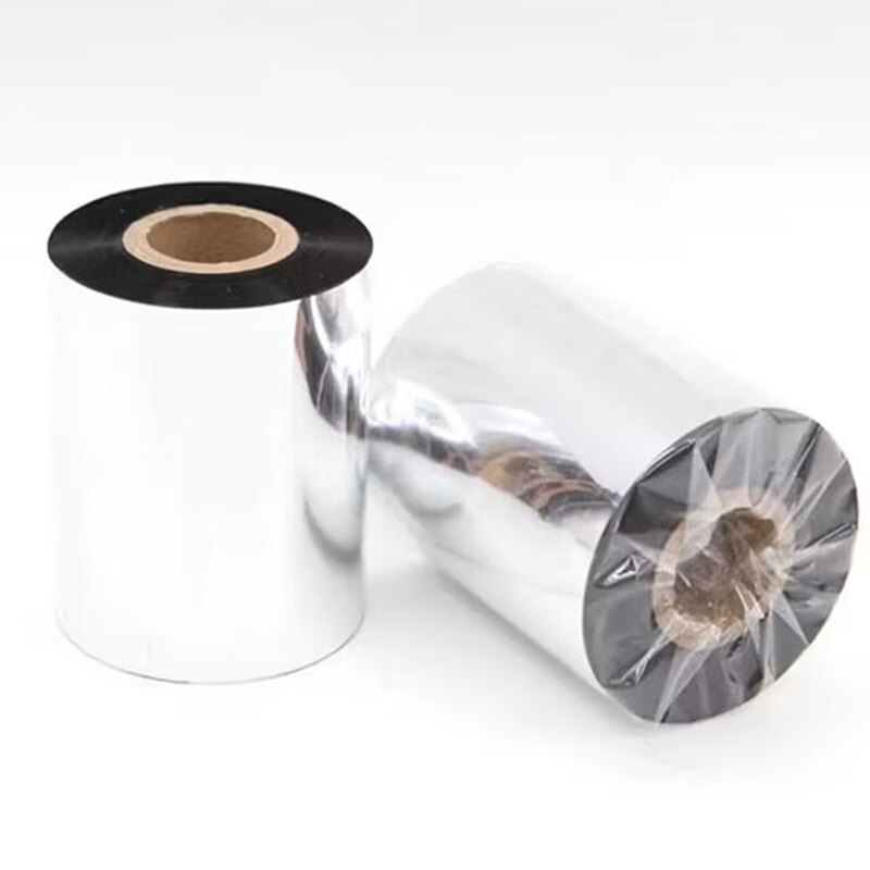 TTO Tianou Washable Marking Ribbon Printing Washed Cloth Label Barcode Clothing Labels Washable and Non-fading Washable Marking Ribbon 30-110mm-*300m Roll Washable Marking Ribbon 60mm*300m