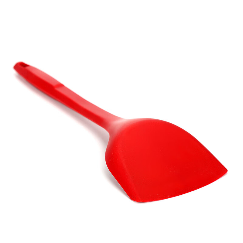 LOCK & LOCK silicone spatula, frying pan, cooking utensils, non-damaging pot spatula, red