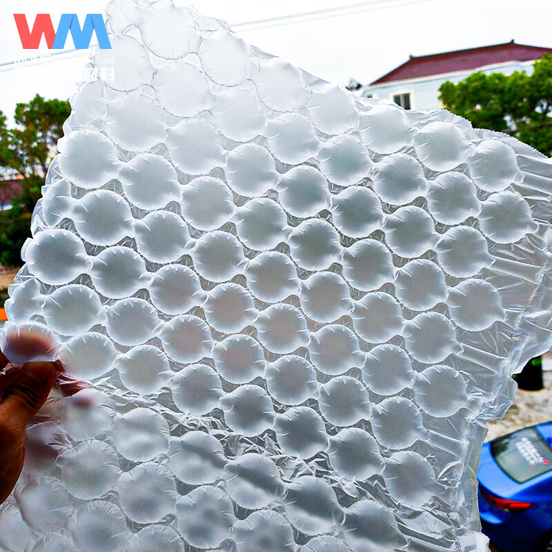 Wumei Big Bubble Gourd Film Inflator Buffer Bag Bubble Film Inflator Cushion Air Cushion Machine Filled Bag Inflatable Air Film Roll Material Air Cushion Machine Air Column Bag Inflator Bubble Machine Inflated 25cm*30cm*30 Pieces Medium Thick Large Bubble