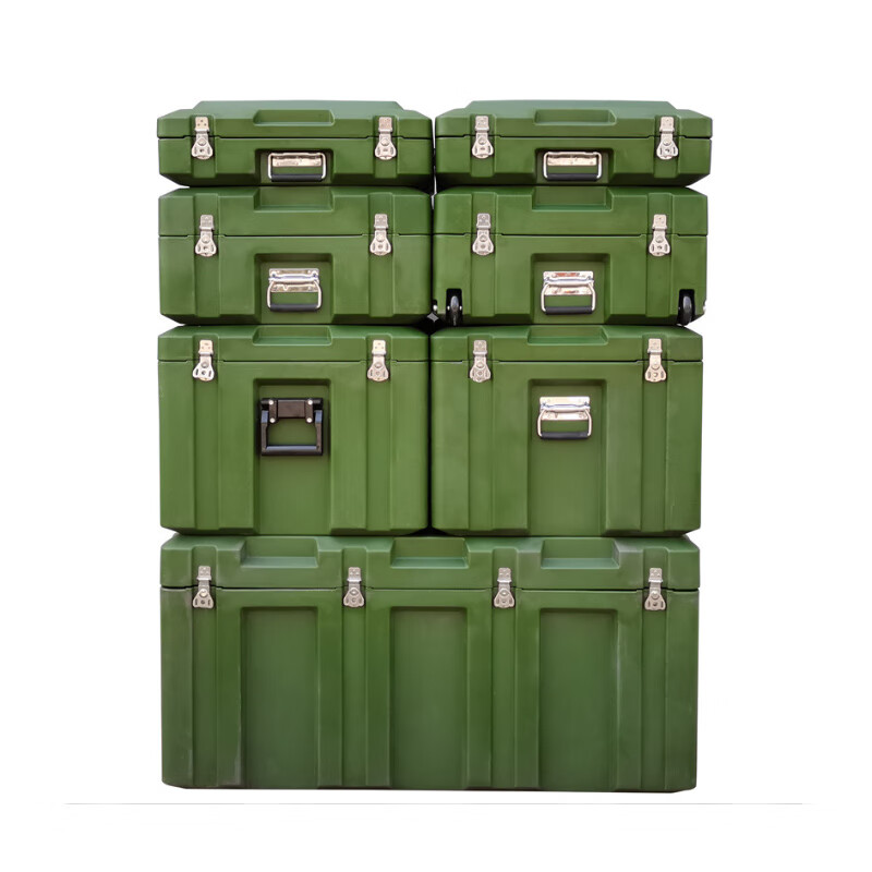 Rotational molding box, rescue army transport airdrop box, material box, outdoor field savings box, large capacity vehicle-mounted outdoor box 600*500*400