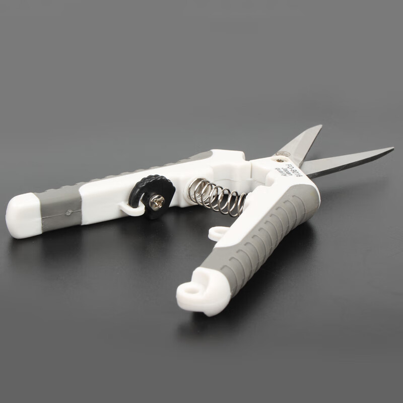 鰰brand Fukuoka tools manual electrician scissors wire trough scissors electronic wire scissors technology small household 9013 6-inch Seiko Japanese-style electronic scissors FO-9016