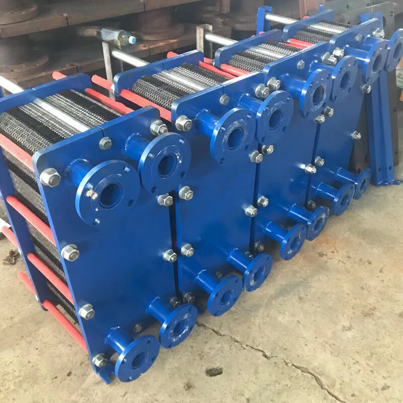 XMSJ plate heat exchanger industrial stainless steel steam bath hot and cold oil and water exchanger boiler heating gas heat exchanger bro.10 heat exchange area 2-12m 0mm