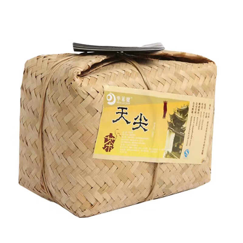 Xumutang Hunan Anhua Hualaijian Black Tea Qianliang Tea Qianliangtianjian Lotus Fragrance Golden Poria Black Brick Tea Six Types of Alpine Wild Tea Bailiang Tea 3.6kg