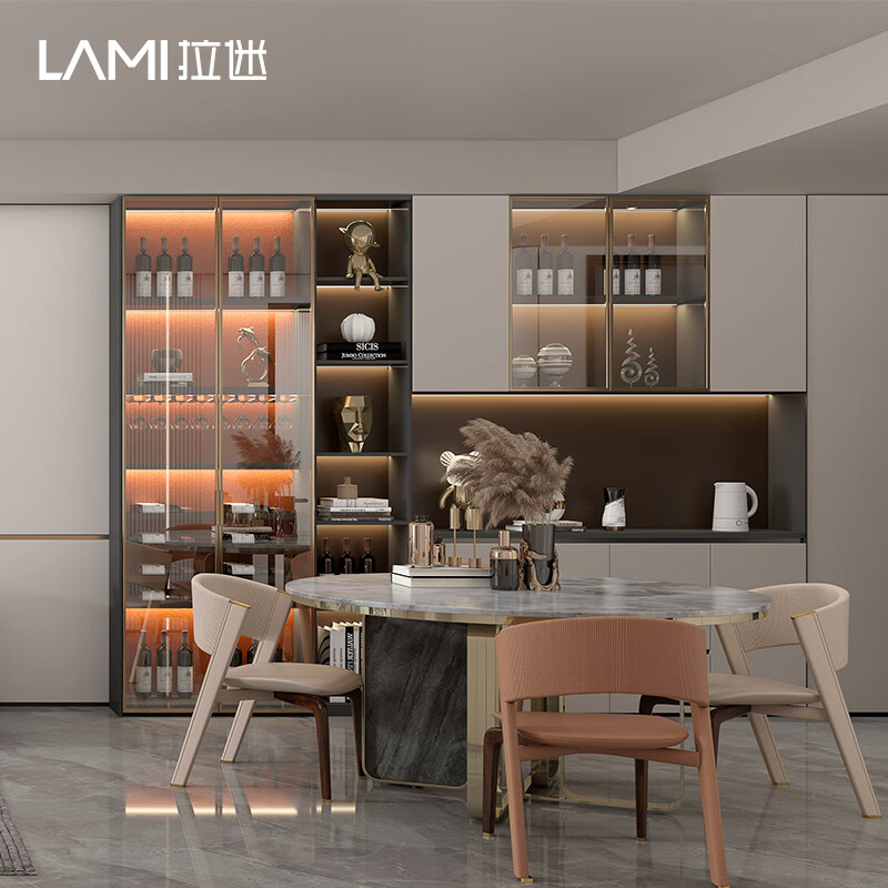 Renjuyi Mi Cabinets Overall Assembly Stove Cabinets Home Quartz Stone Countertops Kitchen Cabinets Sideboards Customized Intention Gold Customized