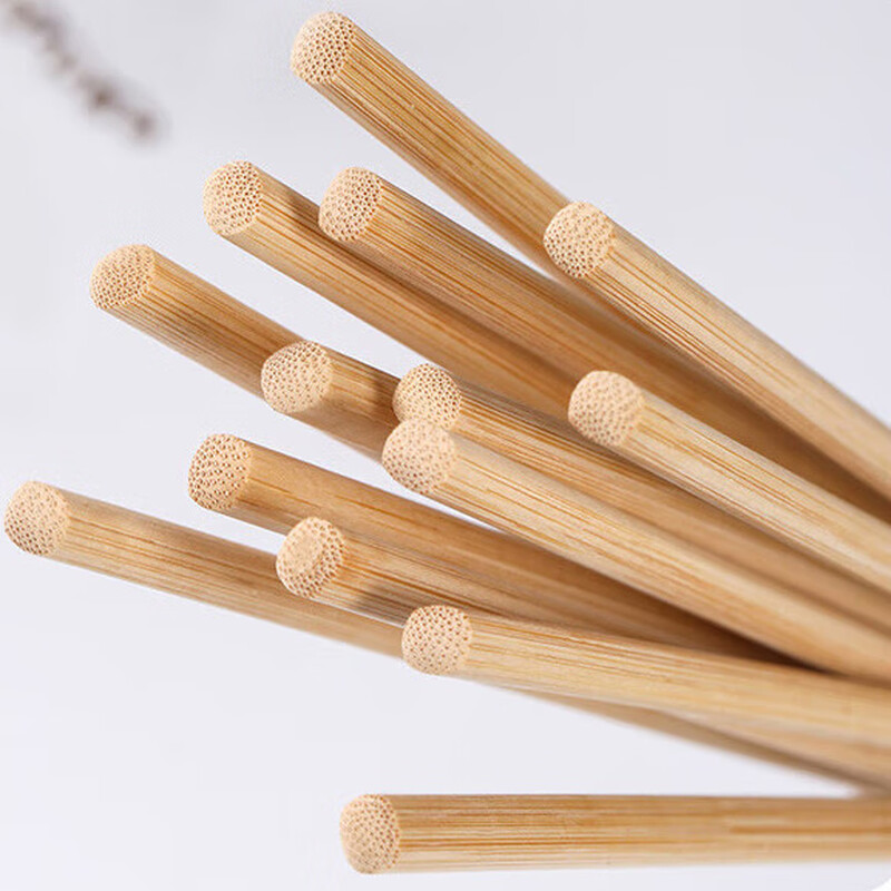 Jane Eyre Life Disposable Chopsticks New Carbonized 50 Pairs Independently Packaged Home Camping Picnic Chopsticks Thick Hot Pot Chopsticks