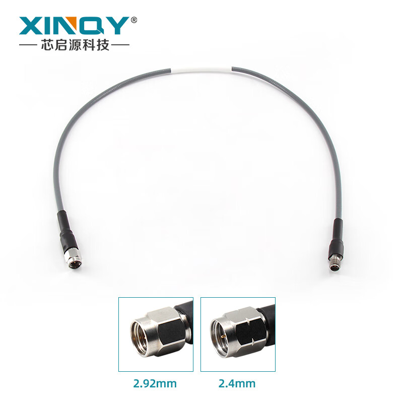 XINQY Xinqiyuan 2.92/2.4mm RF coaxial cable assembly 40G CXN3507 high frequency low loss phase stable test cable 2.92 male-2.4 female 5m