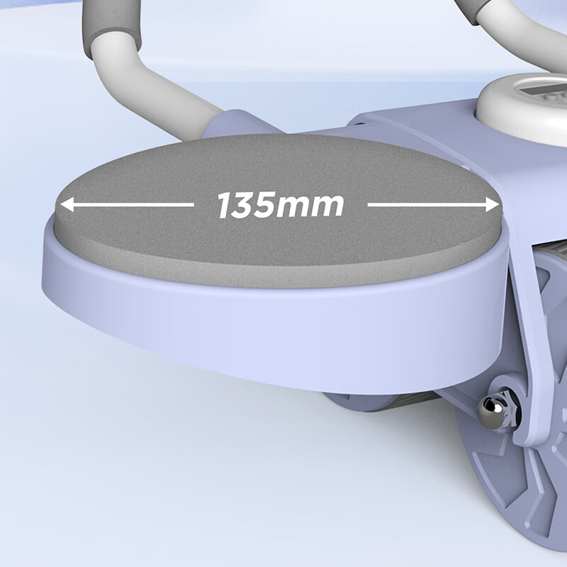 Shuhuajian Abdominal Wheel Automatic Rebound Elbow Support Abdominal Exercise Equipment Slim Belly Home Abdominal Wheel Caihelan-Timed Model-Automatic Rebound-Kneeling Pad