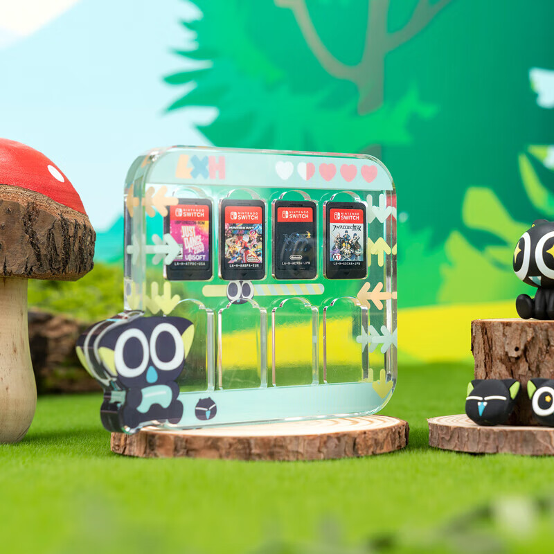 Jixiang switch oled protective case Luo Xiaohei switch protective case rocker cap split protective case shock-proof and fall-proof pluggable base protective case hard shell portable accessories