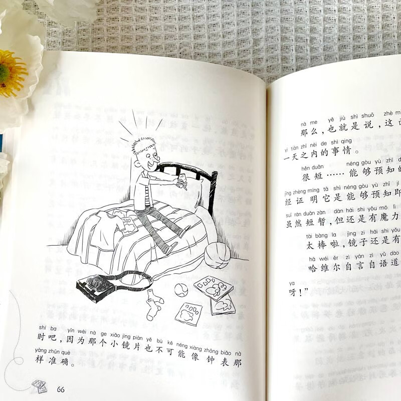 International Grand Prize Novel Phonetic Version - Magic Mirror Spanish Hans Christian Andersen Literary Award Teach children to work hard Magical color The future is in their own hands