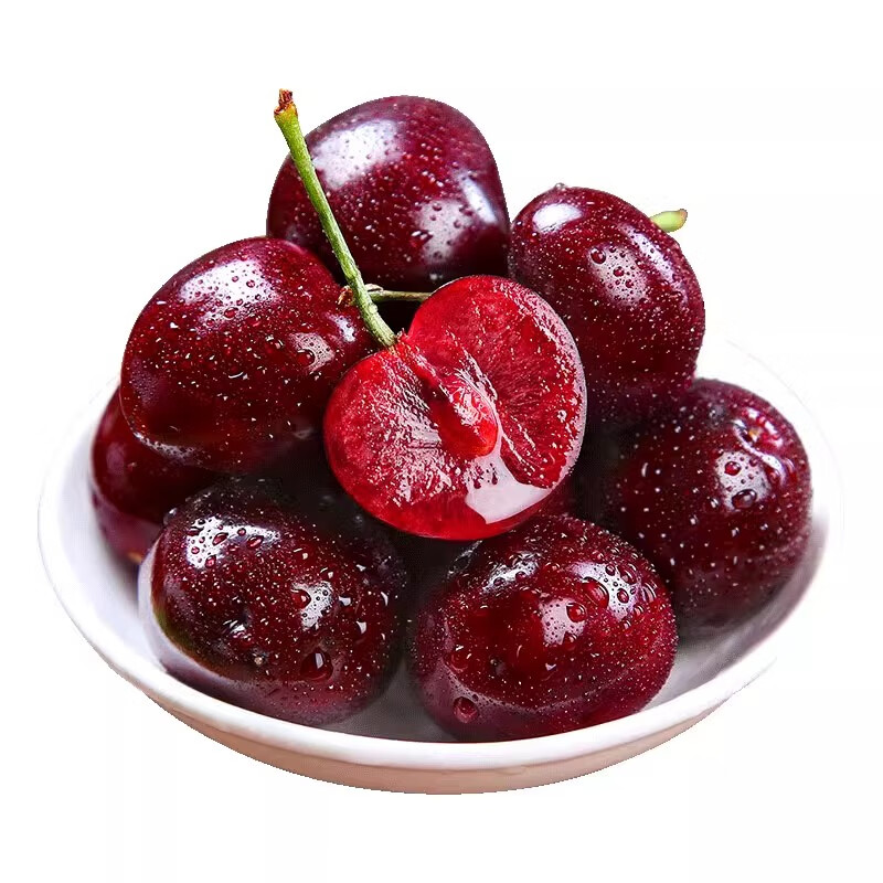 Chilean imported cherries JD/SF - next-day delivery to many places Fresh large cherry fruit gift box 5 catties (net weight) Gift box J-level large fruit Single fruit 26-28mm
