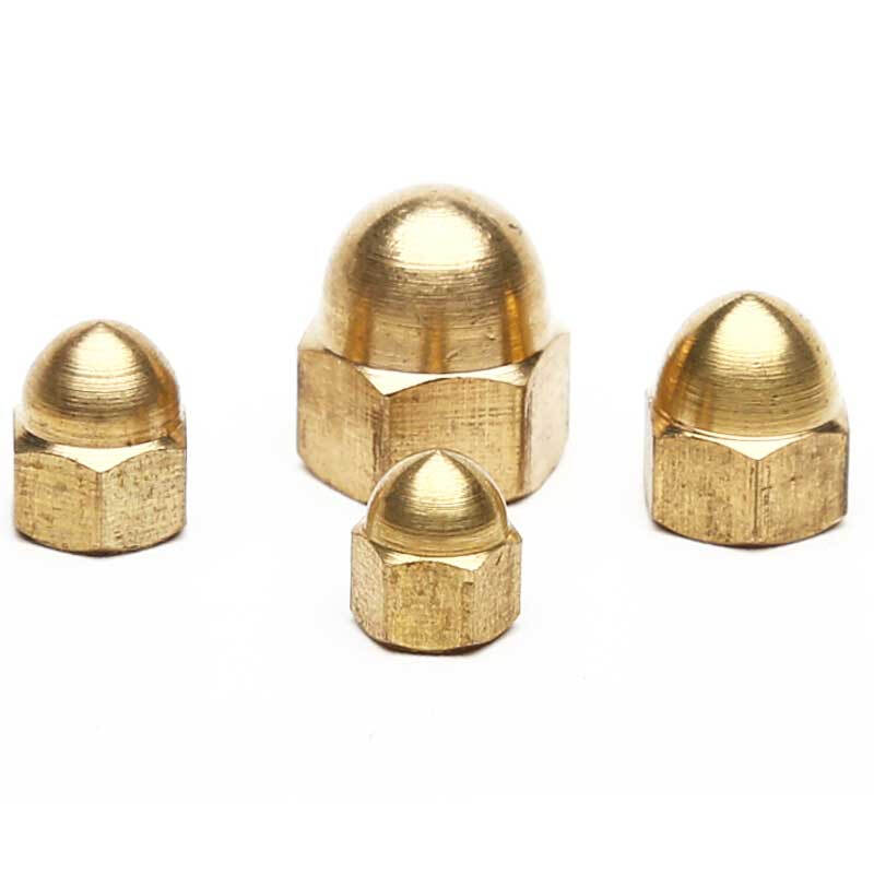 JINGGONG JINGGONG Copper cap nut Brass decorative nut Copper cap nut Decorative cap 20% off M14 1 piece