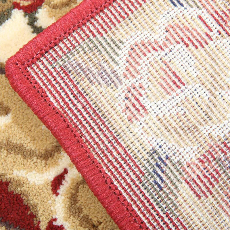 Liyang Carpet Purely Handmade Three-Dimensional Cut High-density Thick Living Room Carpet Large Bedroom Bedside Carpet European Sofa Coffee Table Carpet LY-55R Wine Red 2mx3m