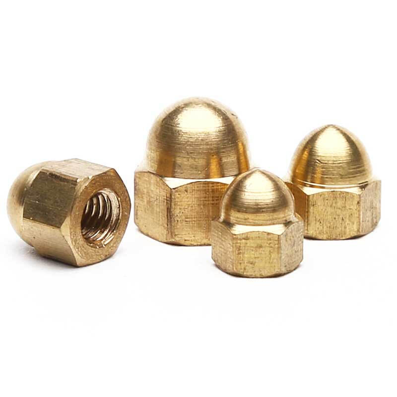 JINGGONG JINGGONG Copper cap nut Brass decorative nut Copper cap nut Decorative cap 20% off M14 1 piece