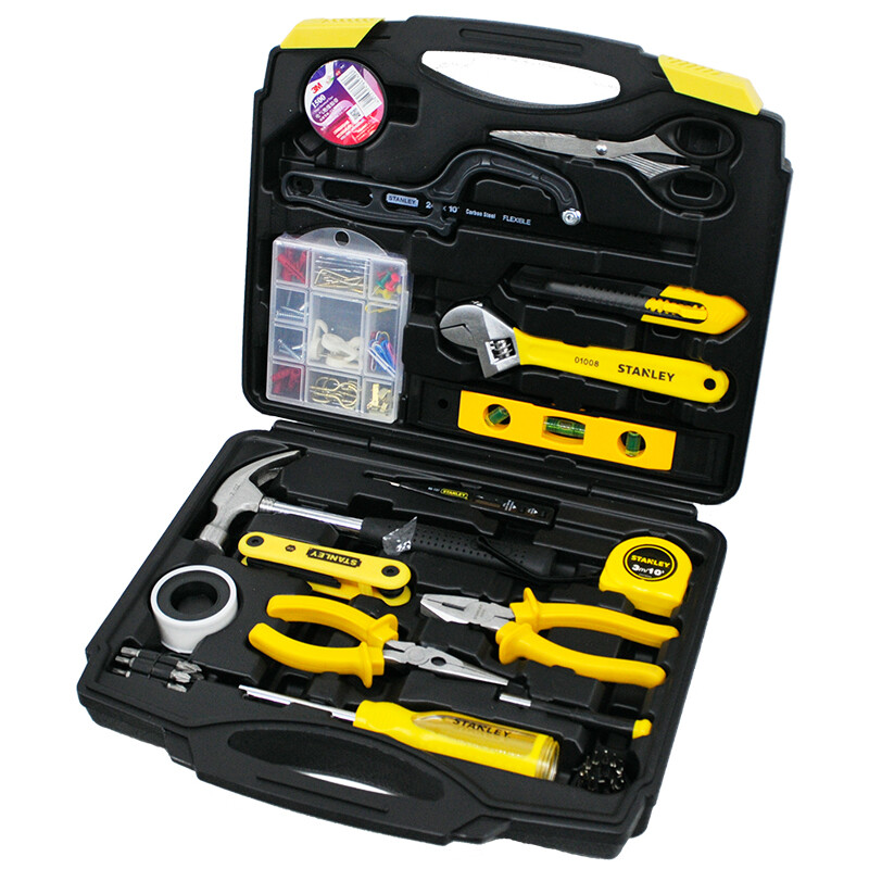 Stanley 60-piece multi-functional hand tool set for household emergency repair complete in one box MC-058