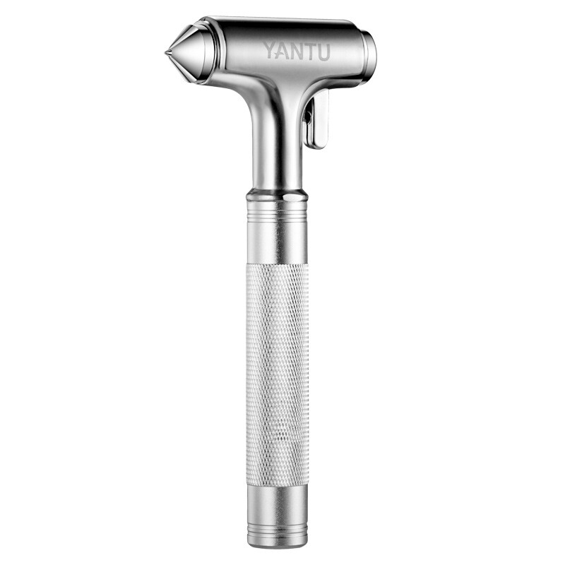 Car safety hammer along the way, all-metal tungsten steel head, multi-functional emergency rescue hammer, vehicle-mounted escape hammer, window breaker F06
