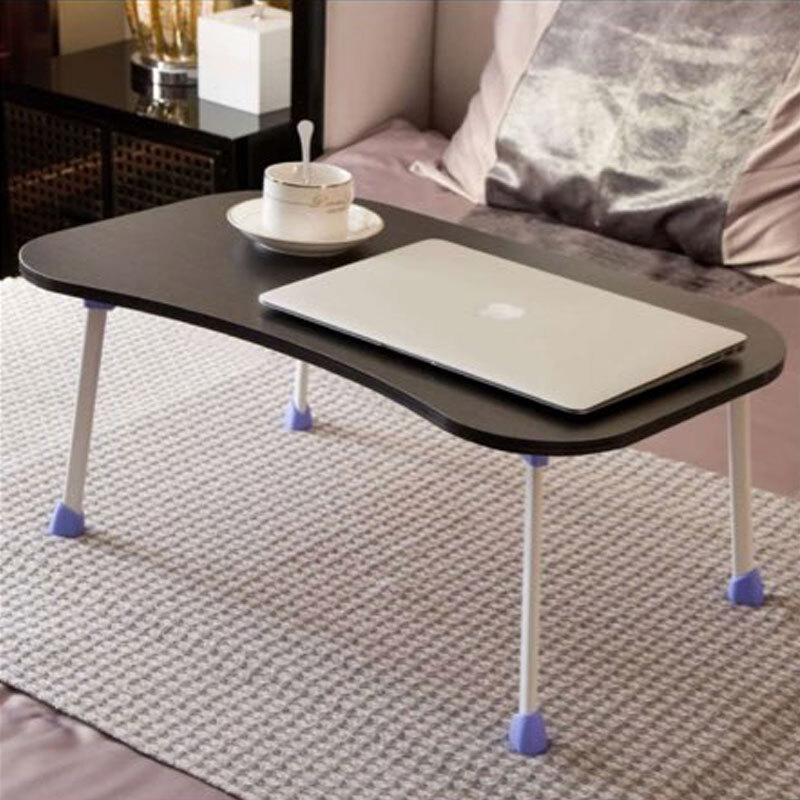 Halodn Home Bed Laptop Table Desk Study Folding Simple Halodn Home Bed Laptop Table Desk Study Folding Simple Computer Horseshoe Foot Black