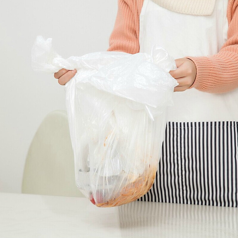 Camellia plastic disposable tablecloth tablecloth tablecloth table set round square universal thickened plastic waterproof and oil-proof white 1 pack 10 sheets in total large size 180CM*180CM