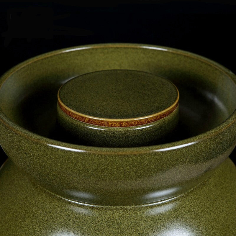 Midelei Jingdezhen Large 10203050 Jin Ceramic Pickle Jar Pickled Vegetable Jar Pickle Jar Meat Jar 20 Jin