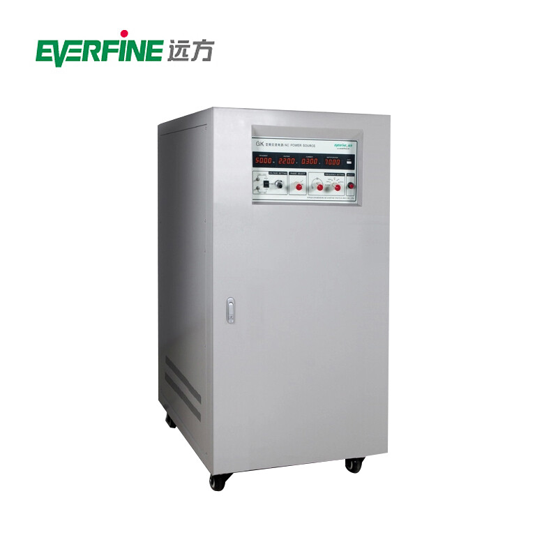 EVERFINE remote variable frequency voltage stabilizer source GK10030 high reliability AC variable frequency voltage stabilizer source high reliability voltage stabilizer power supply