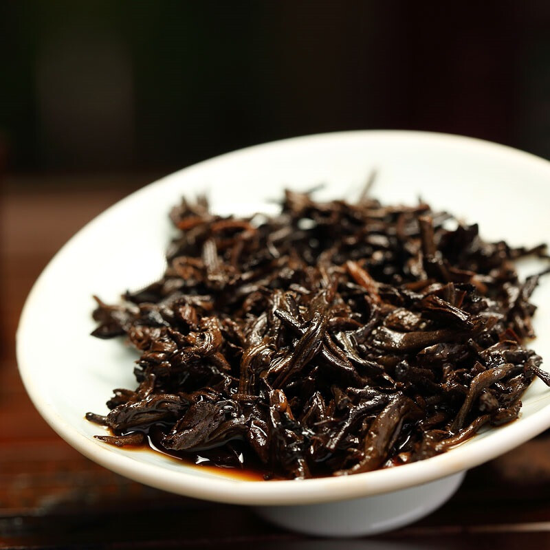 Colorful Yunnan tea, ripe Pu'er tea, 5-year-old material, fragrant Pu'er, loose tea 250g canned, drink for yourself/give as a gift