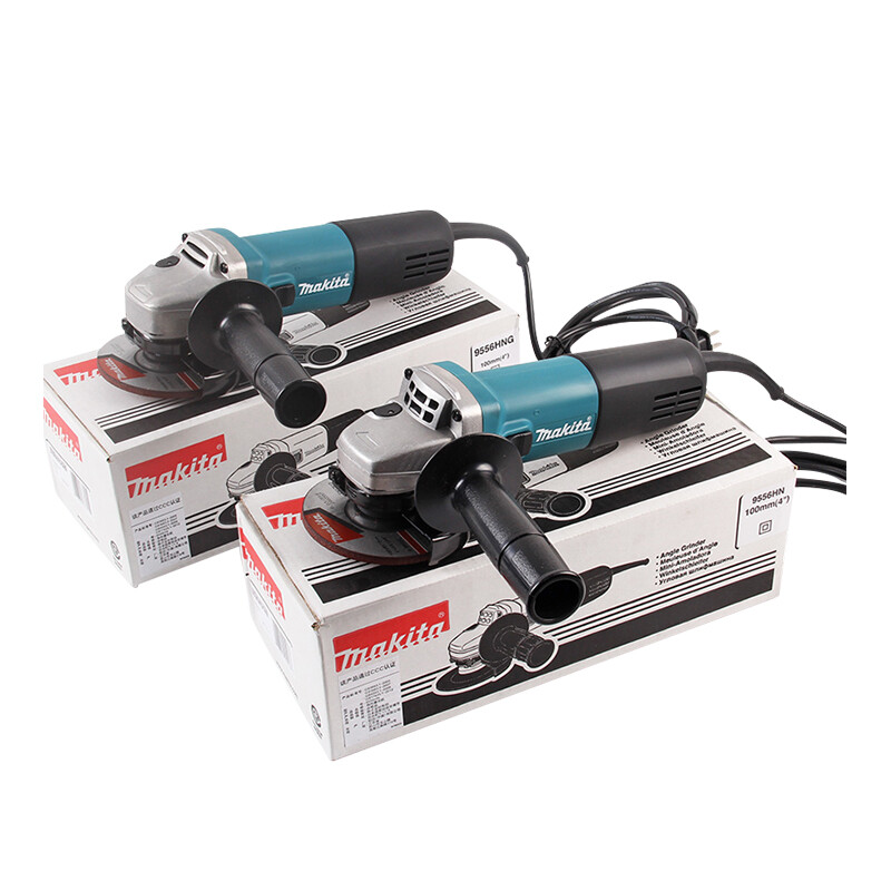 Makita angle grinder 100mm handheld grinder for polishing, waxing and cutting ceramic tiles 9556HN power tool original tool 9556HNG upgraded gear reinforced type