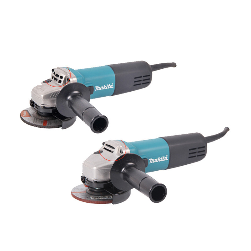 Makita angle grinder 100mm handheld grinder for polishing, waxing and cutting ceramic tiles 9556HN power tool original tool 9556HNG upgraded gear reinforced type