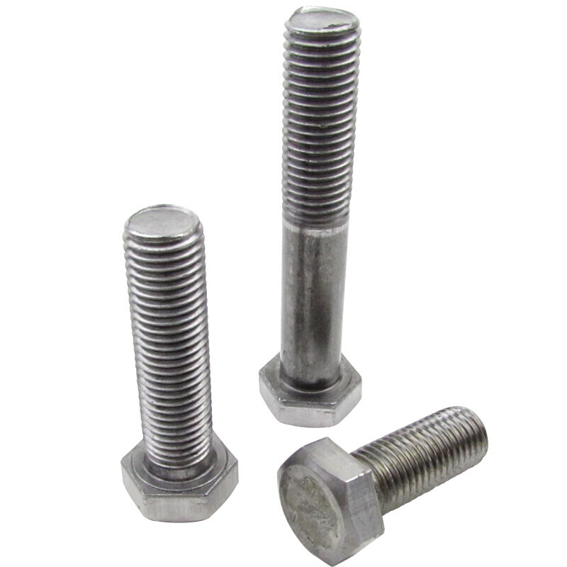 Jishuo M6/8/10/12/14/16/18/20 GB30 national standard 4.8 grade natural color external hexagonal bolt natural screw M20*60 1 piece