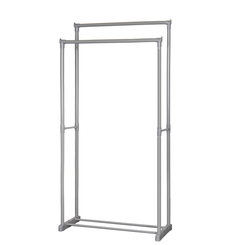 Yasite Drying Rack Thick Steel Floor To Ceiling Clothes Pole Balcony Yasite Drying Rack Thick Steel Floor To Ceiling Clothes Pole Balcony Double Hanger