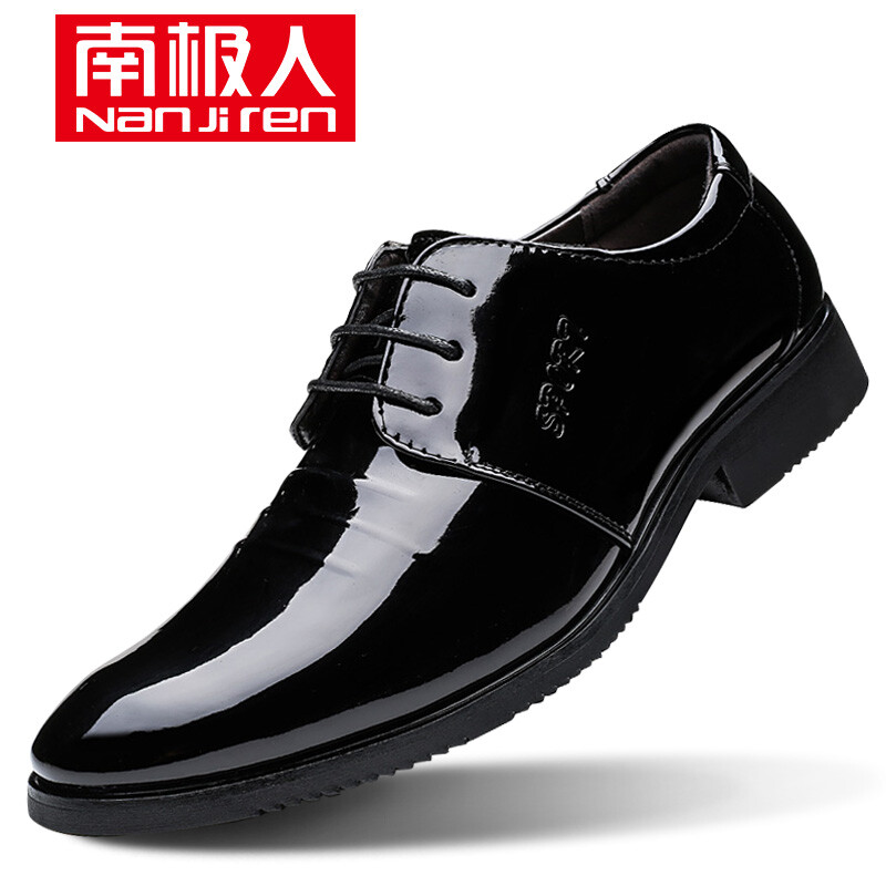 Nanjiren British Men S Business Dress Shoes Casual Nanjiren British Men S Business Dress Shoes Casual Wedding Lace Njr7djz8707 Black 39