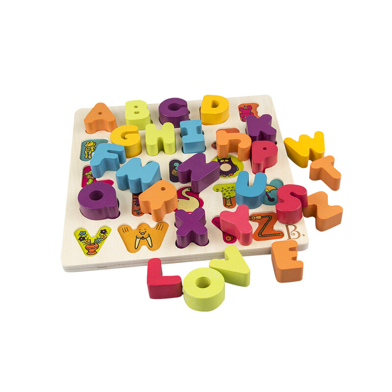 b toys wooden blocks