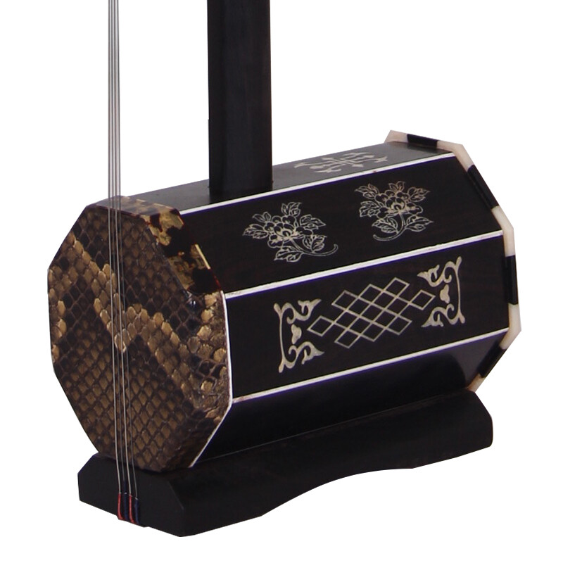 Fanchao Brand Black Sandalwood Material Handmade Mongolian Performance Beginner Alto Sihu String Instrument YH020-8 Bone Carving Craft Alto Sihu