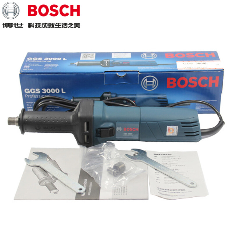 Bosch (BOSCH) straight grinder GGS3000L grinder electric grinder electric grinder handheld metal trimmer GGS3000L standard delivery grinder