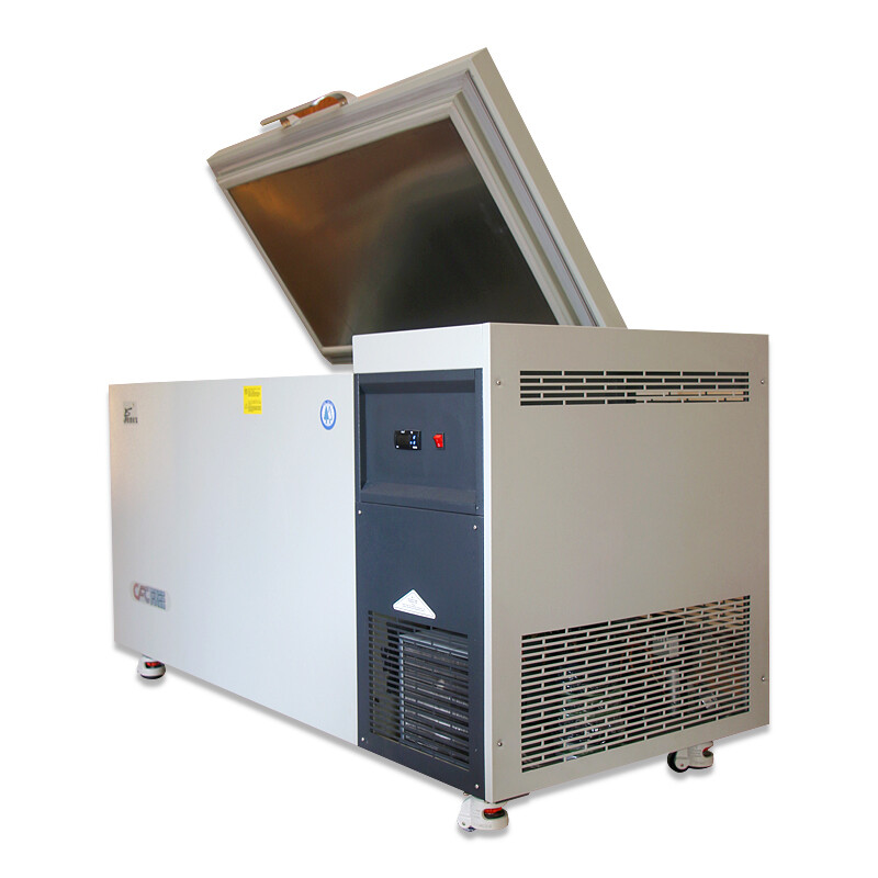 Jiesheng (JS) ultra-low temperature large capacity freezer 480L horizontal - 40/60/86 degrees cryogenic freezer quick-frozen seafood commercial test - 50 degrees 480L (-15 to -50 adjustable)