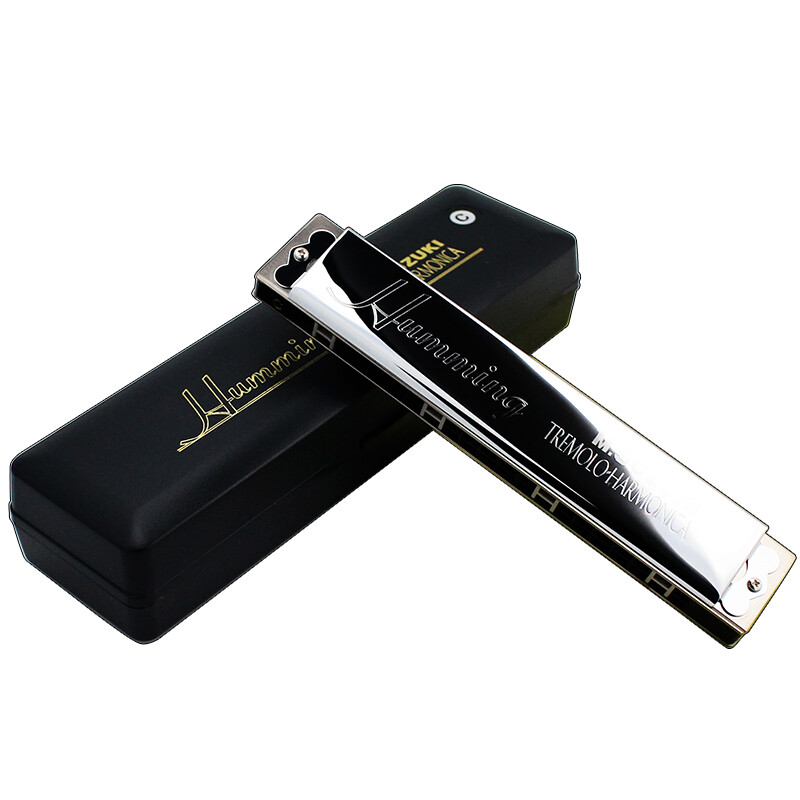 SUZUKI Suzuki Japanese original 21-hole advanced performance polyphonic harmonica SU-21HM Humming G key