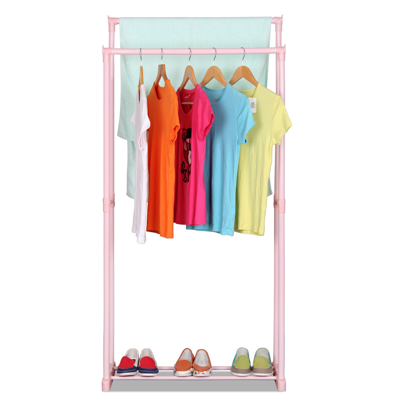 Yasite Drying Rack Thick Steel Floor To Ceiling Clothes Pole Balcony Yasite Drying Rack Thick Steel Floor To Ceiling Clothes Pole Balcony Double Hanger