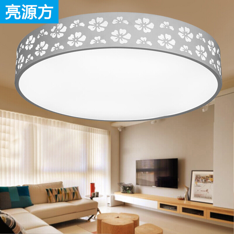 Bright Source Side Led Ceiling Lamp Living Room Bedroom Bright Source Side Led Ceiling Lamp Living Room Bedroom Hollow Carved Round Simple Pattern Lighting Aisle Balcony Study Dining