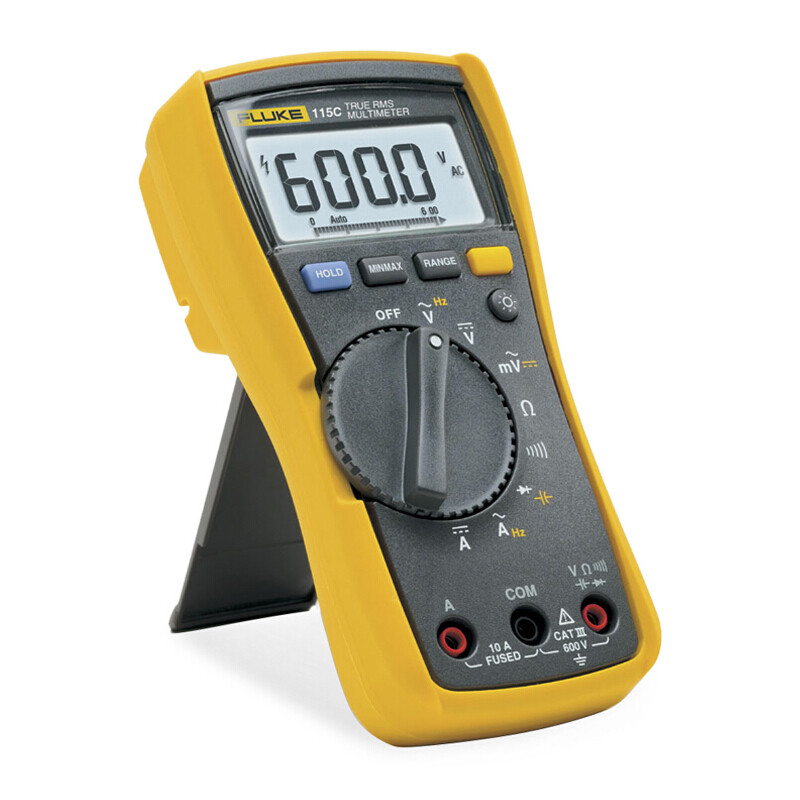 FLUKE F115C True RMS digital multimeter High-precision smart electrician meter Multi-purpose ammeter