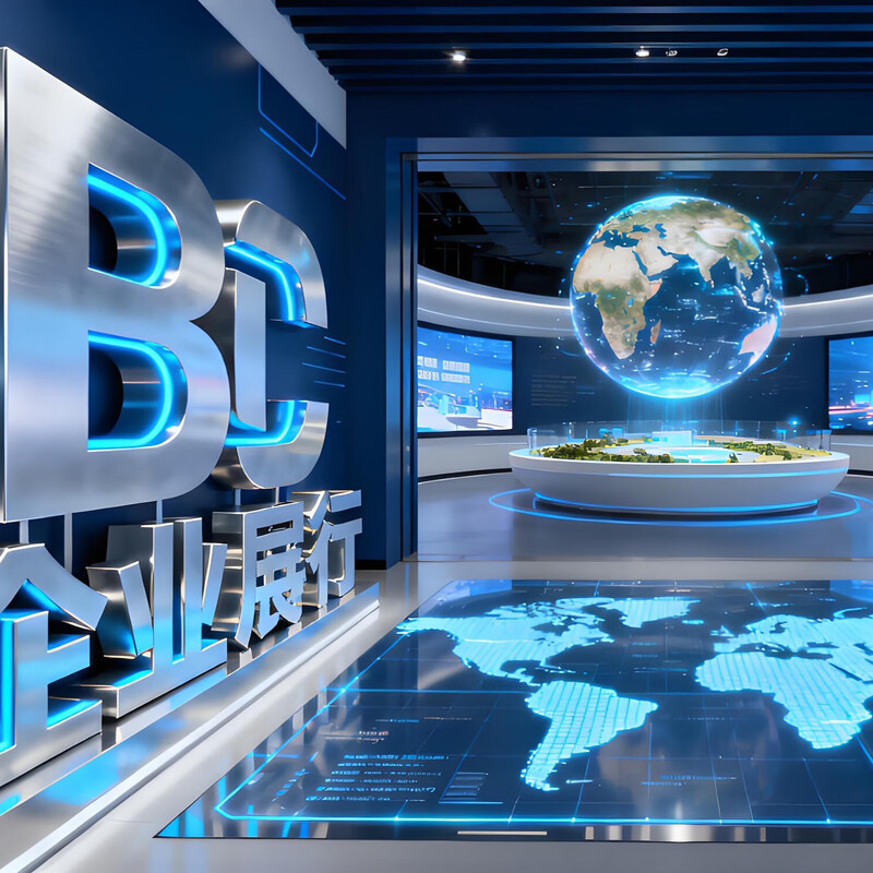 Professional all-round design of corporate culture exhibition hall, exhibition hall design, 3D rendering production and construction integrated service, exhibition hall design consultation and customer service