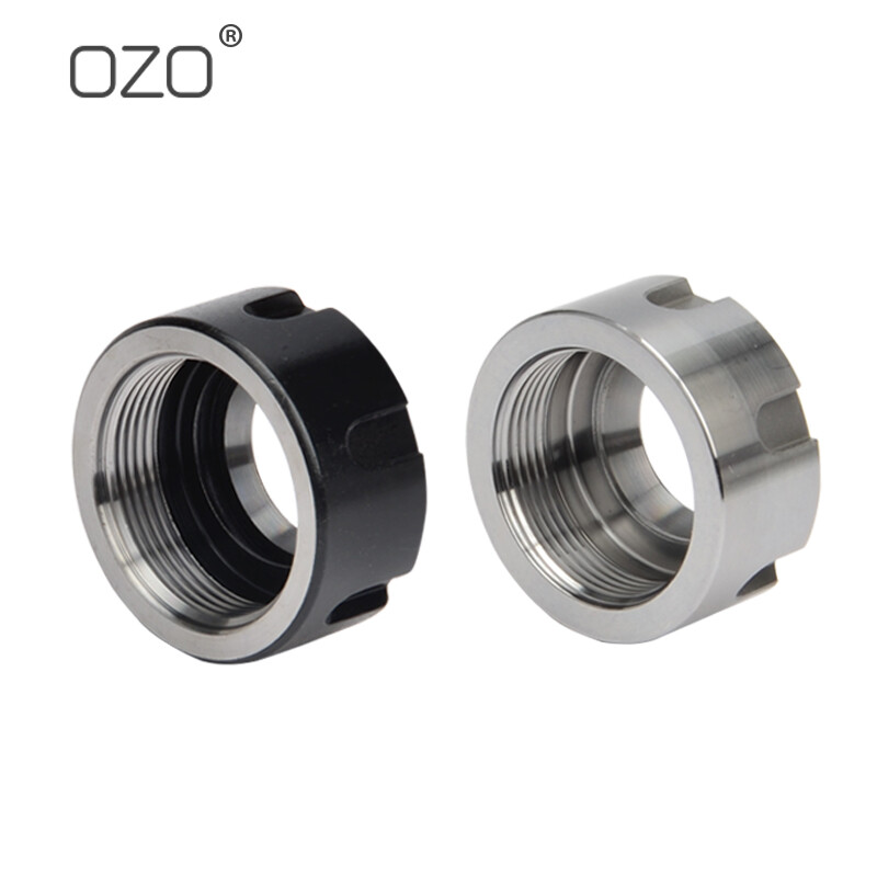 OZO CNC tool handle engraving machine spindle ER nut pressure cap nut A type UM type ER11ER16 20 25 32 AA high precision hardening ER32UM
