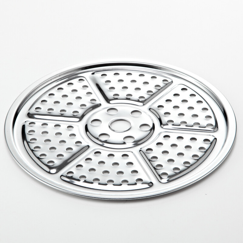 Jiaxing (JYX) Jiaxing non-magnetic stainless steel thickened stainless steel single grate steamer single bottom steaming dual-purpose steamer soup pot gas induction cooker universal multi-purpose steamer Jiaxing single bottom single grate steamer 24CM