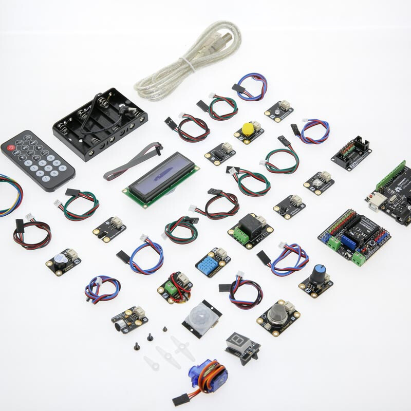 DFROBOT Arduino uno R3 entry-level learning kit maker education IoT kit development board extended version
