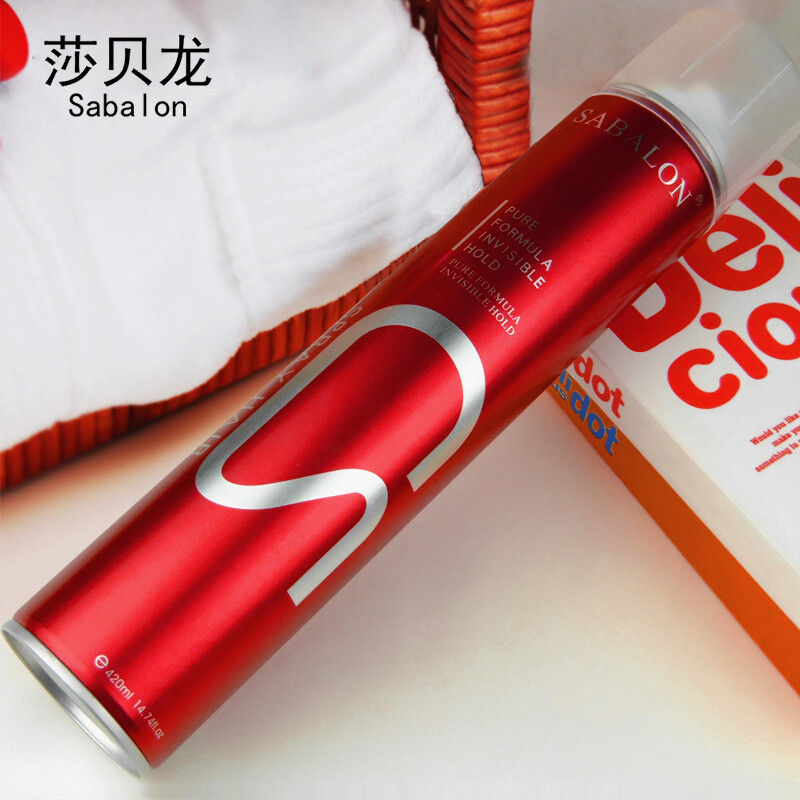 Sabalon styling dry gel 420ml hairspray spray for long-lasting styling for men and women