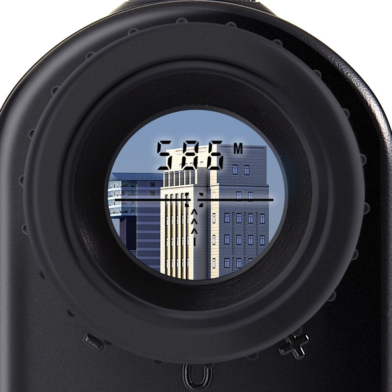 Dongmei laser rangefinder telescope high-precision golf distance measurement electronic ruler DWS telescope rangefinder 600-meter dual-screen distance measurement angle measurement circle area