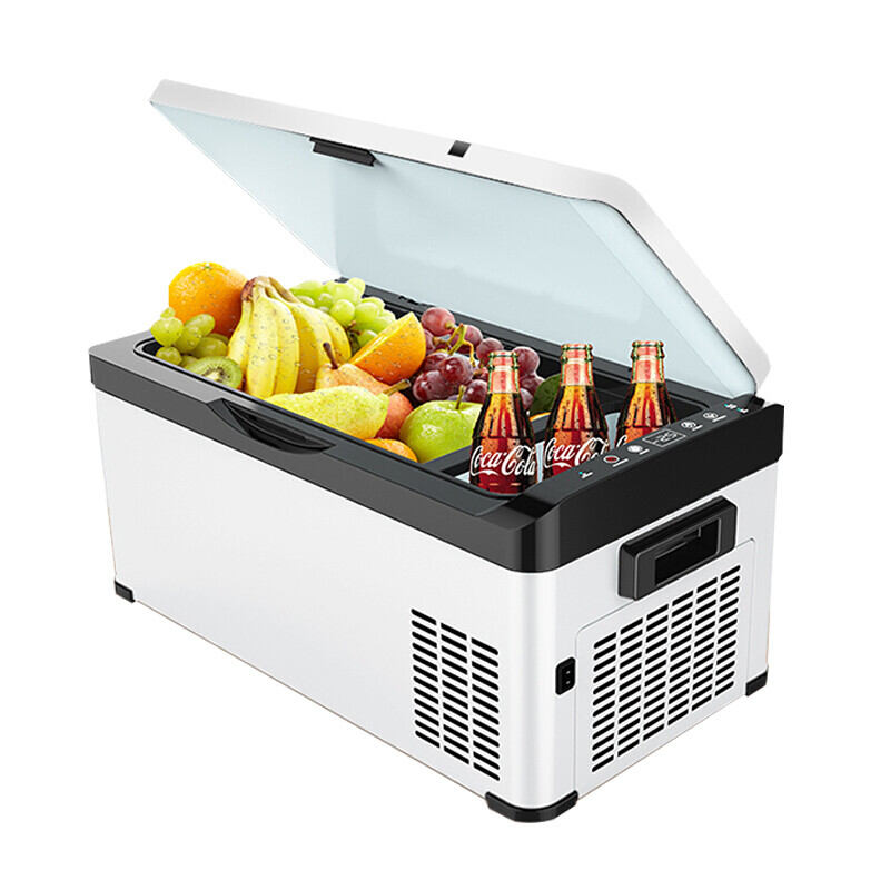 Qixuan K20 Car Refrigerator Compressor Freezer Refrigerator Mini Refrigerator Car Home Dual-Use Outdoor Household Products