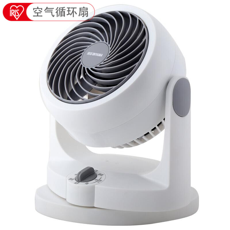 Iris Electric Fan Air Circulation Home Desktop Mini Silent Iris Electric Fan Air Circulation Home Desktop Mini Silent Moving Head Knob Switch Left And Right Shaking Pcf Hd15c White