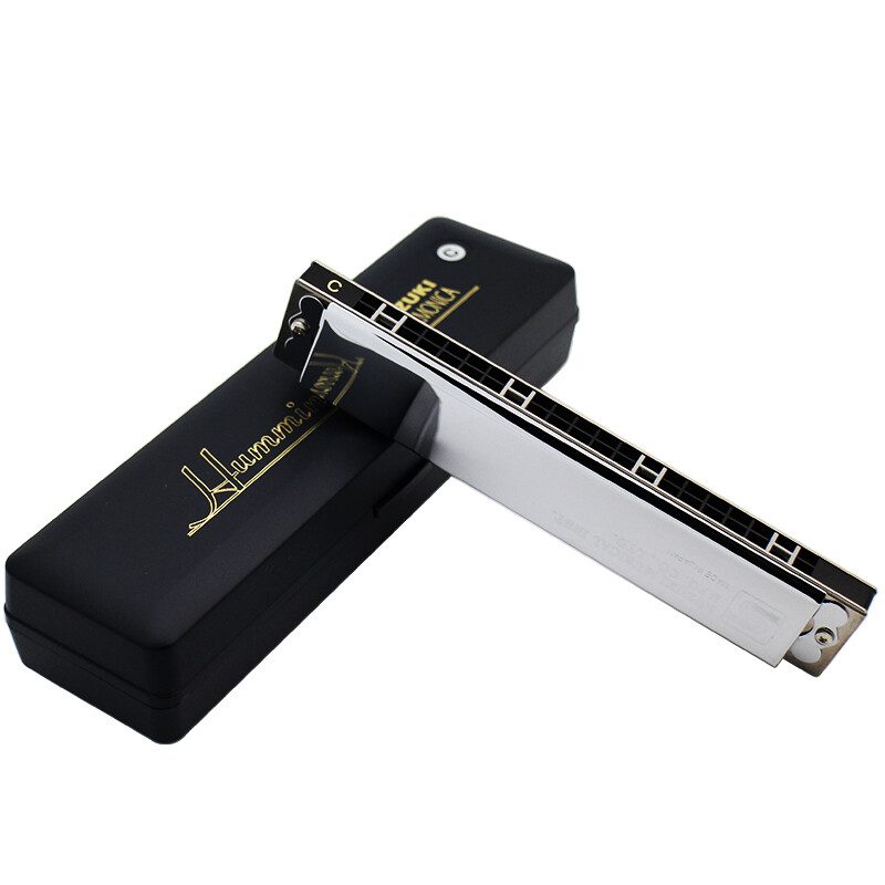 SUZUKI Suzuki Japanese original 21-hole advanced performance polyphonic harmonica SU-21HM Humming G key