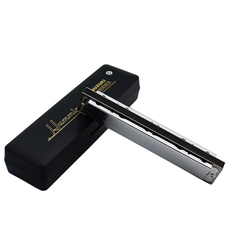 SUZUKI Suzuki Japanese original 21-hole advanced performance polyphonic harmonica SU-21HM Humming G key