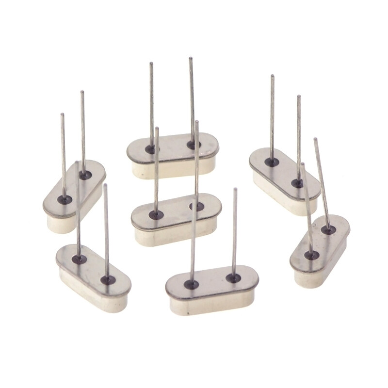 TaoTimeClub quartz crystal oscillator plug-in two-pin HC-49S passive clock crystal 3.579545MHz-40MHz 13.560M plug-in two-pin (5 pieces)
