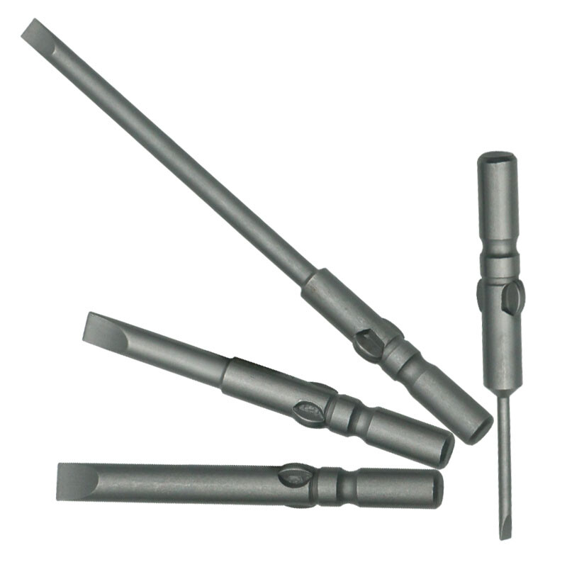 Yubilong electric bit, one-word electric screwdriver bit, screwdriver bit, electric bit with magnetic 5mm 6mm 5*60mm long*2.5 one-word (single)